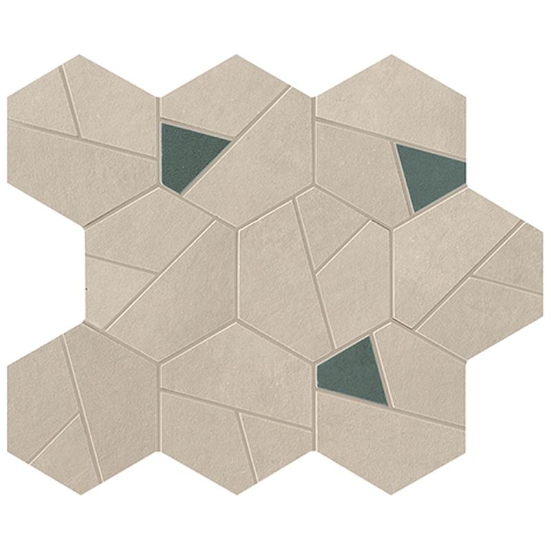 Atlas Concorde BOOST PRO Cream Mosaico Hex  25x28,5 cm 9 mm Matt 