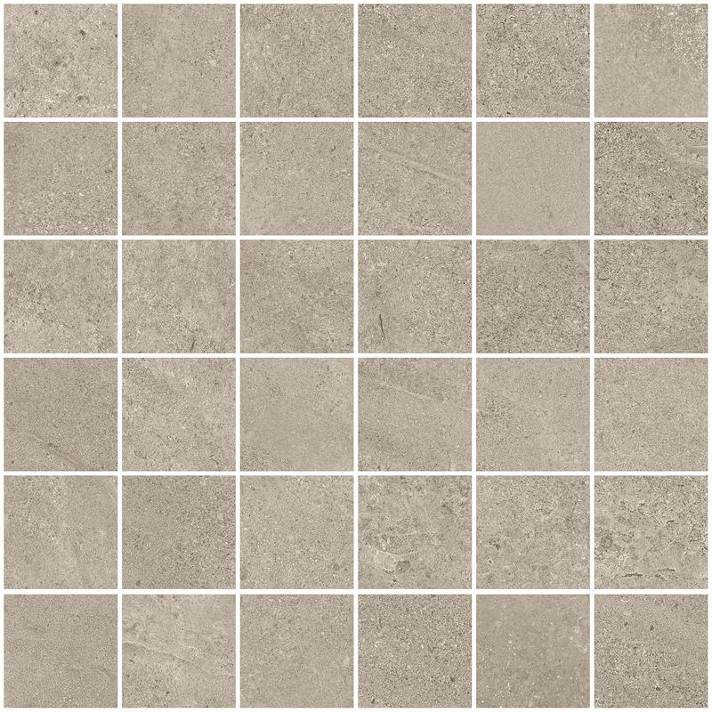 Ceramica Sant'Agostino BERGSTONE MOSAICO SAND  30x30 cm 9 mm Matt 