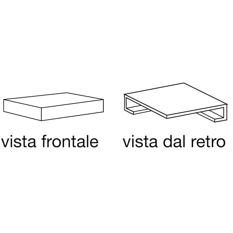 Gradone Costa Retta Angolare SX Clarus