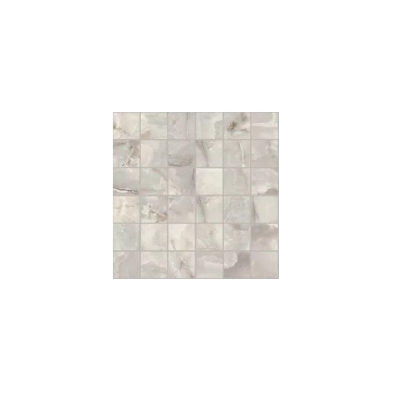 Creative Design ONYX&MORE SILVER ONYX MOSAICO 5X5  30x30 cm 9 mm Satijn 