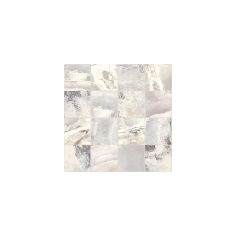 Creative Design ONYX&MORE WHITE BLEND MOSAICO 7,5X7,5  30x30 cm 6 mm Satijn 