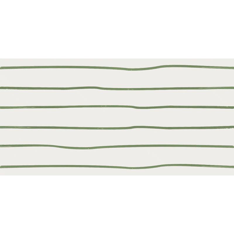 Bardelli FILI FILI 5 Verde  11,5x23 cm 8.5 mm Matt 