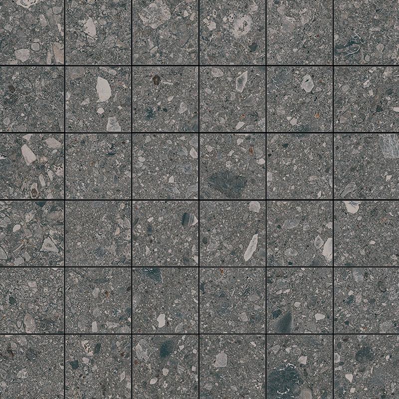 Marazzi MYSTONE CEPPO DI GRE MOSAICO ANTHRACITE  30x30 cm 10 mm Matt 