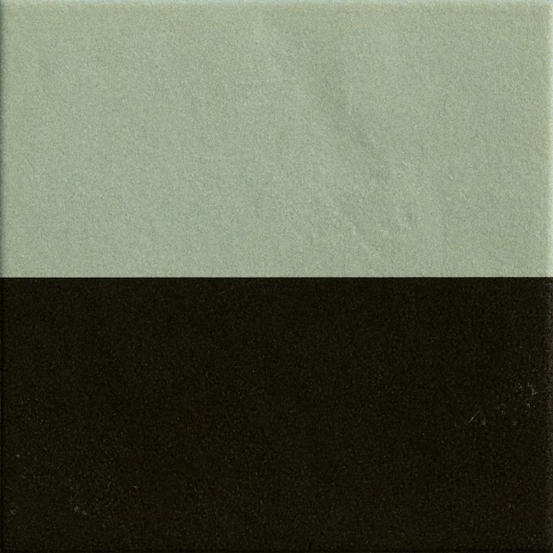 Mutina MATTONELLE MARGHERITA BLACK GREEN  20,5x20,5 cm 10 mm Silk Semi Glossy 
