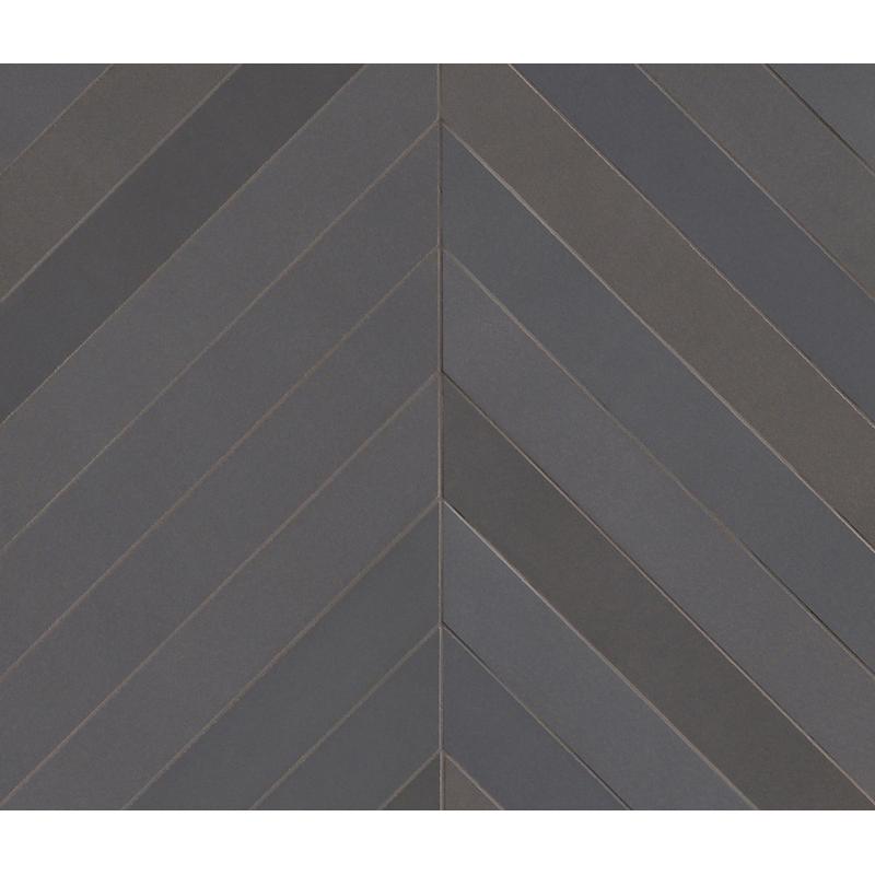 Mutina MEWS CHEVRON LEAD  5,5x39,4 cm 10 mm Geglazuurd 