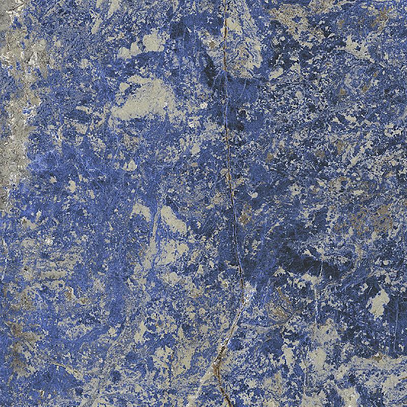 Luxury Design LES BIJOUX DE REX SODALITE BLEU  120x120 cm 6 mm Glossy 