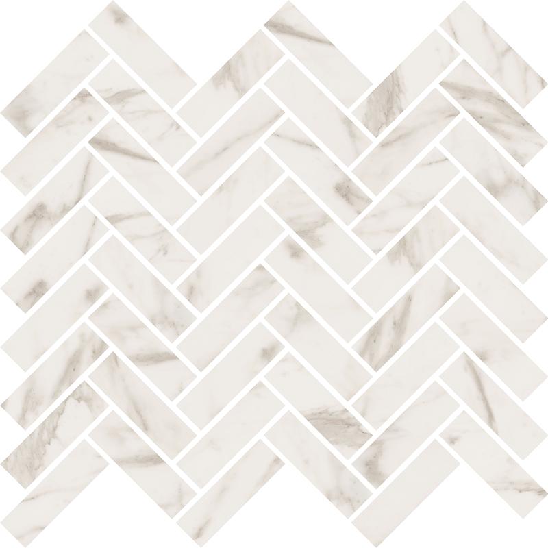 ABK SENSI Mosaico Chevron Calacatta Select Sablè  30x30 cm 8.5 mm Matt 